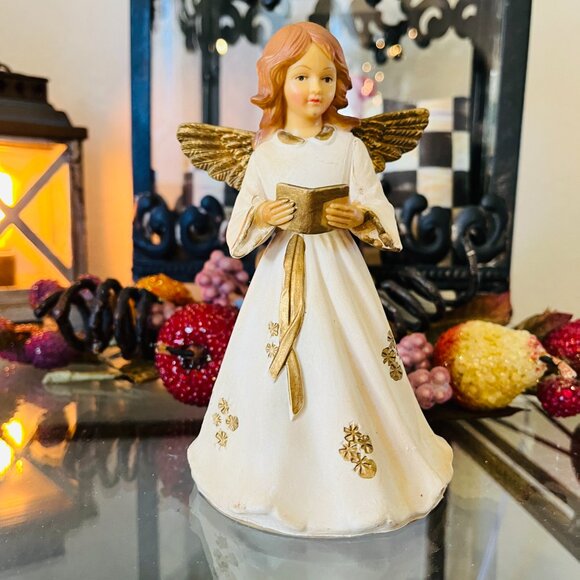 Vintage 1950's angel tree topper - Picture 8 of 10